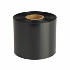 TTR páska 63mm x 450m, KCVA, černá, OUT, vosk (wax)