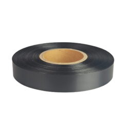 Textilní stuha 30mm x 200m, černá, Satén PS23B