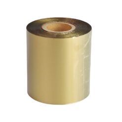 TTR páska 67mm x 300m, KBM GOLD, zlatá, OUT, vosk-pryskyřice