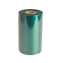 TTR páska 110mm x 300m, KBM GREEN, zelená, OUT, vosk-pryskyřice