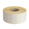 Etiketa 45x20mm, matný bílý samolepicí papír (vellum), bílá, D40, 3000 ks na roli