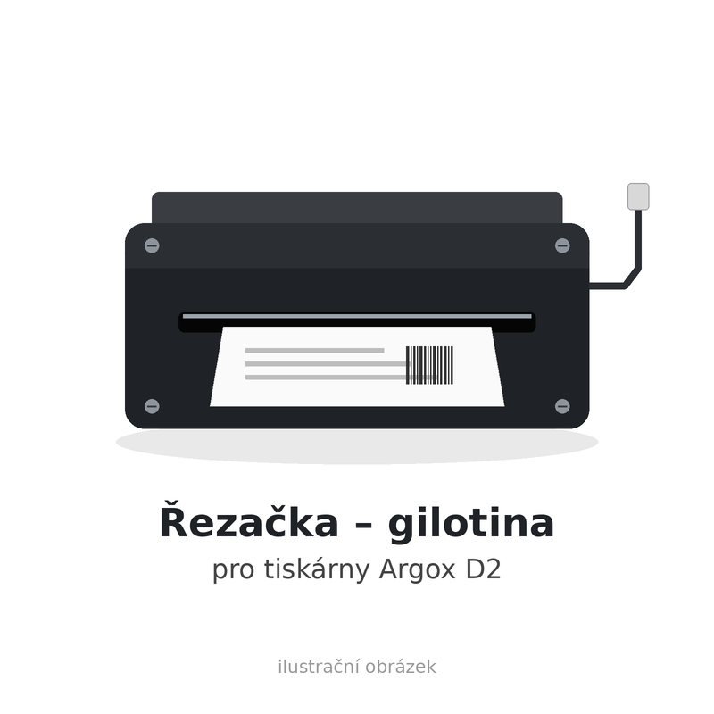 Řezačka gilotina pro Argox D2